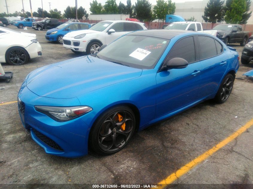 2019 ALFA ROMEO GIULIA TI SPORT - ZARFAMBN6K7621136