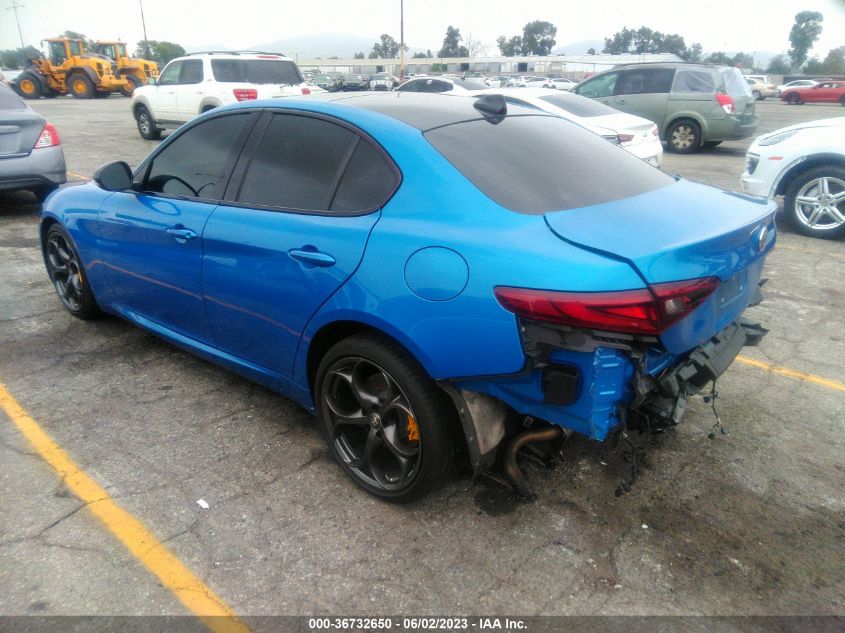 2019 ALFA ROMEO GIULIA TI SPORT - ZARFAMBN6K7621136