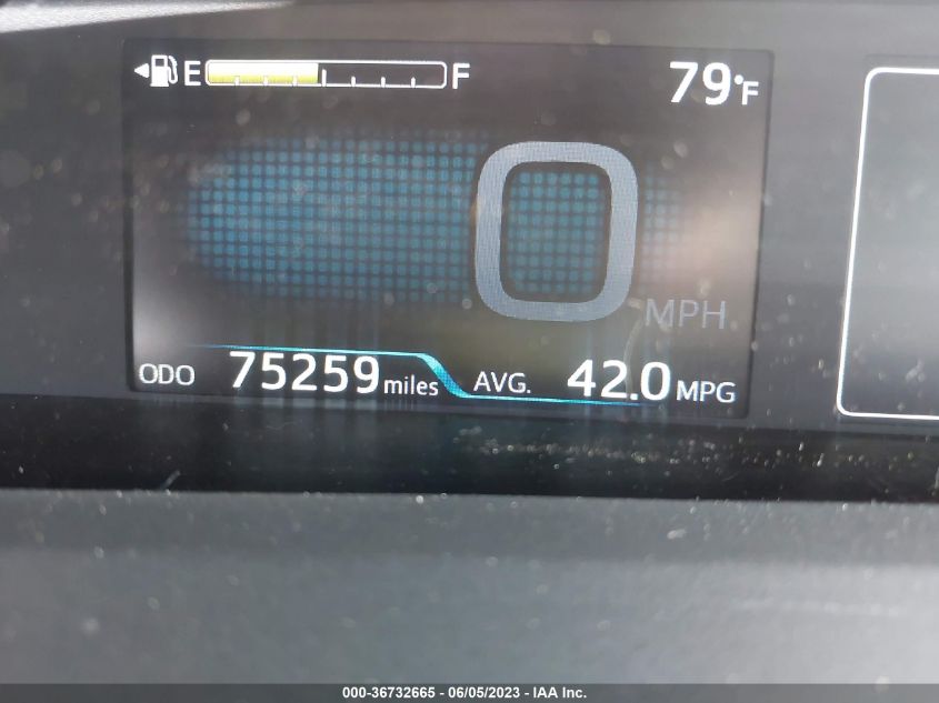 2017 TOYOTA PRIUS TWO/TWO ECO/THREE - JTDKBRFU0H3044849