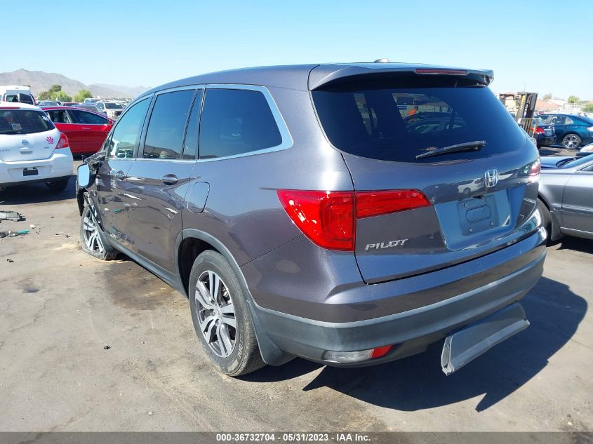 2016 HONDA PILOT EX - 5FNYF5H44GB019183