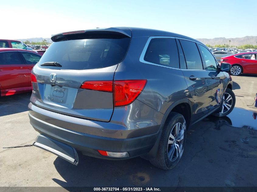 2016 HONDA PILOT EX - 5FNYF5H44GB019183
