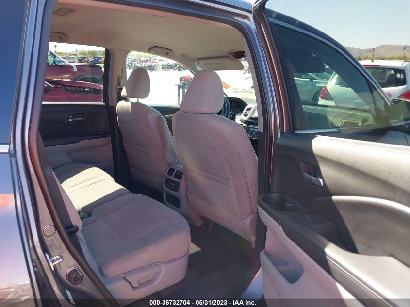 2016 HONDA PILOT EX - 5FNYF5H44GB019183
