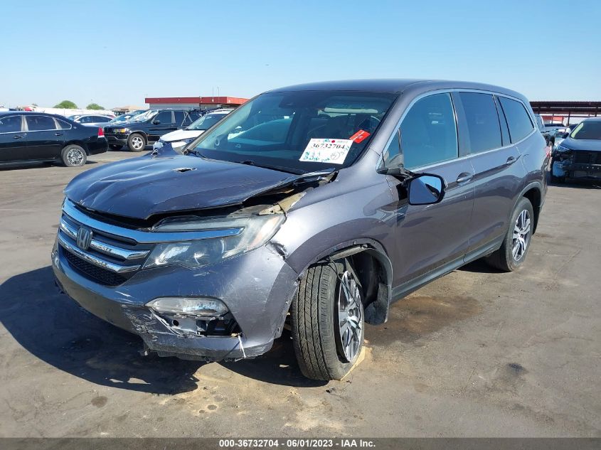 2016 HONDA PILOT EX - 5FNYF5H44GB019183