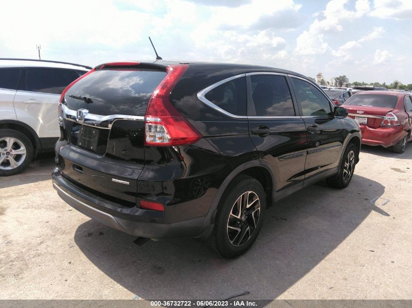 2016 HONDA CR-V SE - 2HKRM3H46GH546044