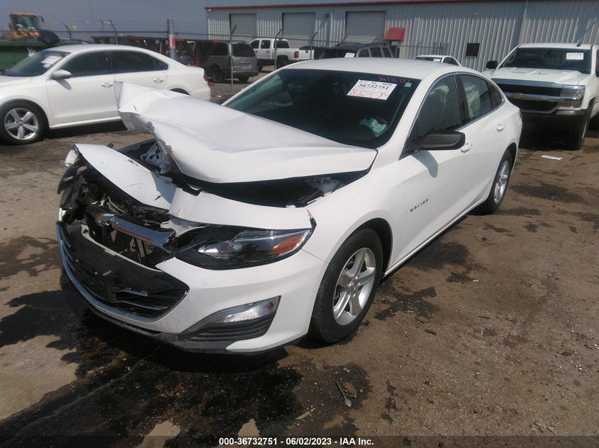 VIN 1G1ZB5ST8KF149030 2019 CHEVROLET MALIBU LS