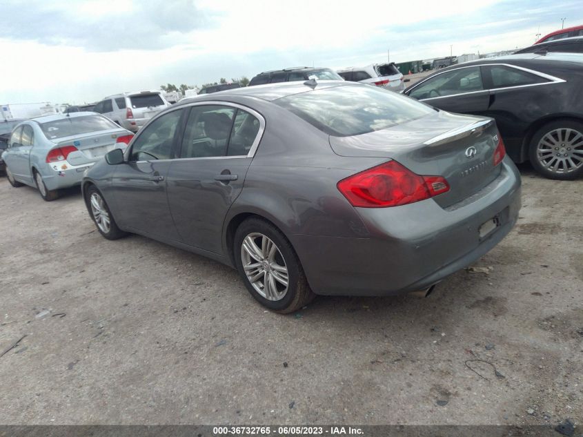 2013 INFINITI G37 SEDAN JOURNEY JN1CV6AP2DM721208