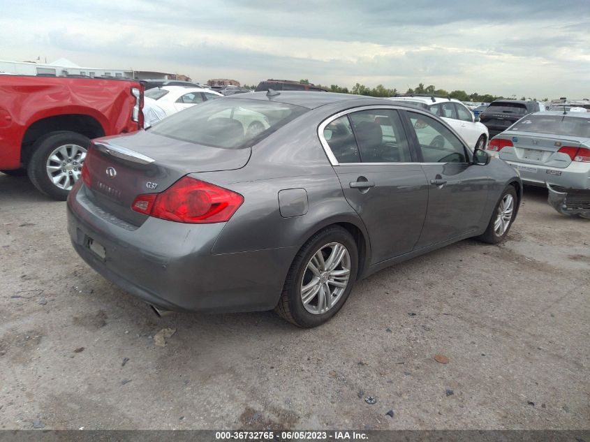 2013 INFINITI G37 SEDAN JOURNEY JN1CV6AP2DM721208