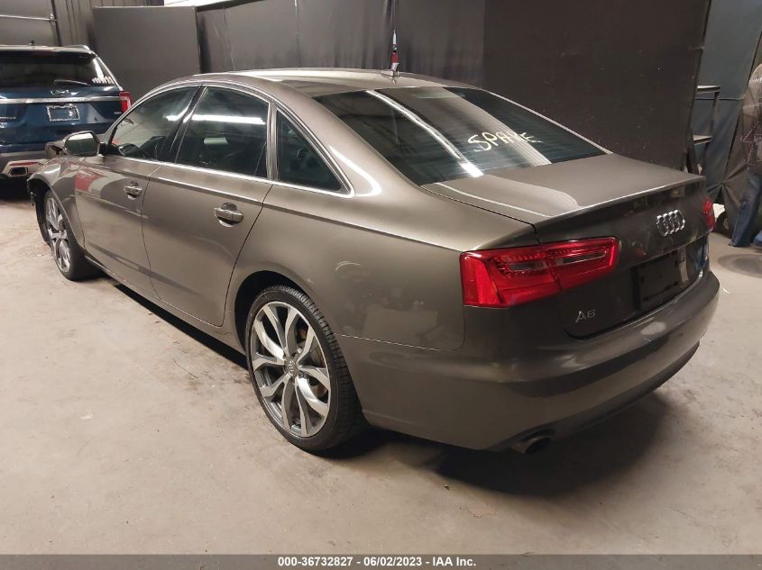 2013 AUDI A6 2.0T PREMIUM PLUS - WAUGFAFC5DN143519
