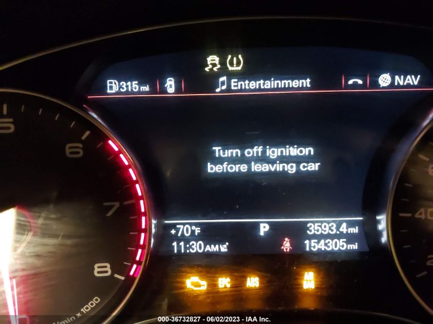 2013 AUDI A6 2.0T PREMIUM PLUS - WAUGFAFC5DN143519
