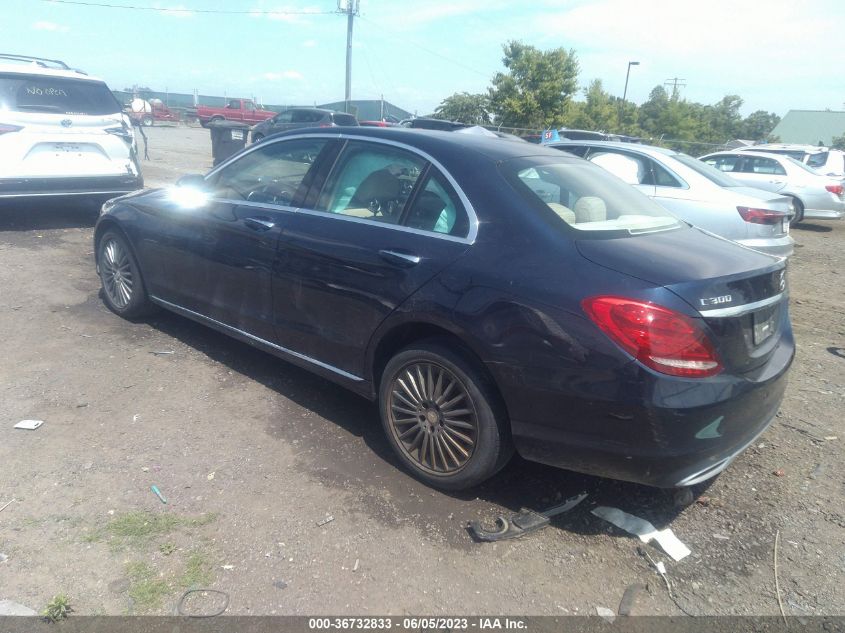 2016 MERCEDES-BENZ C-CLASS C 300 - 55SWF4KB5GU112091