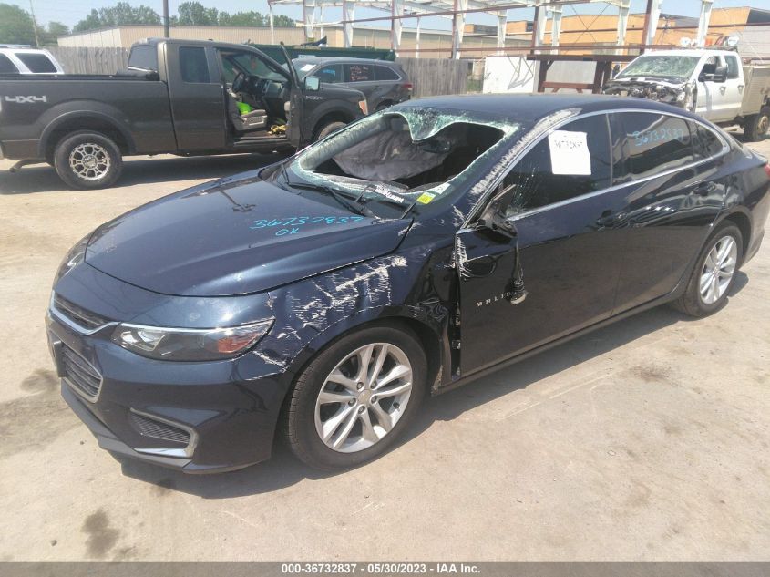 2016 CHEVROLET MALIBU LT - 1G1ZE5ST7GF336189