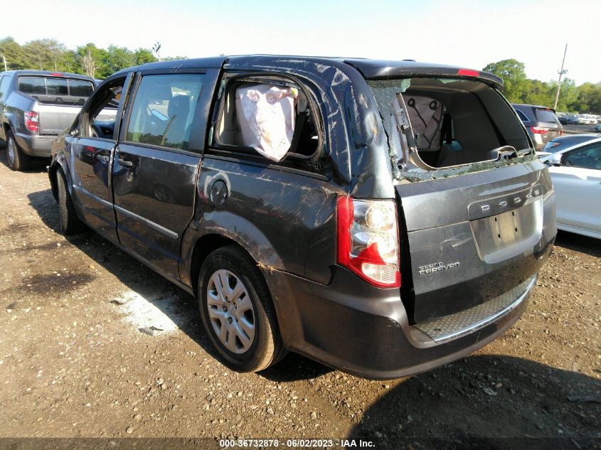 2014 DODGE GRAND CARAVAN AMERICAN VALUE PKG - 2C4RDGBG9ER279122