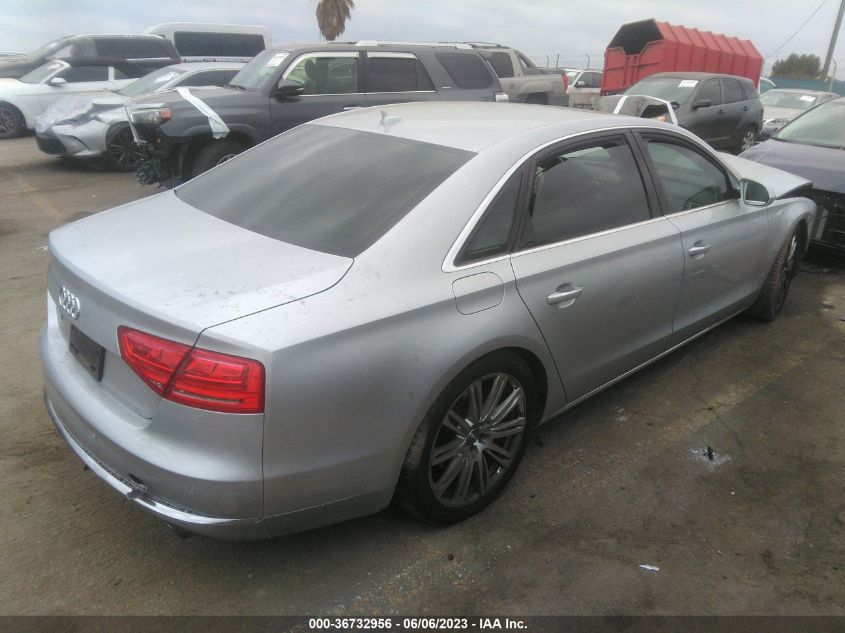 2013 AUDI A8 L 3.0L - WAURGAFD7DN029116