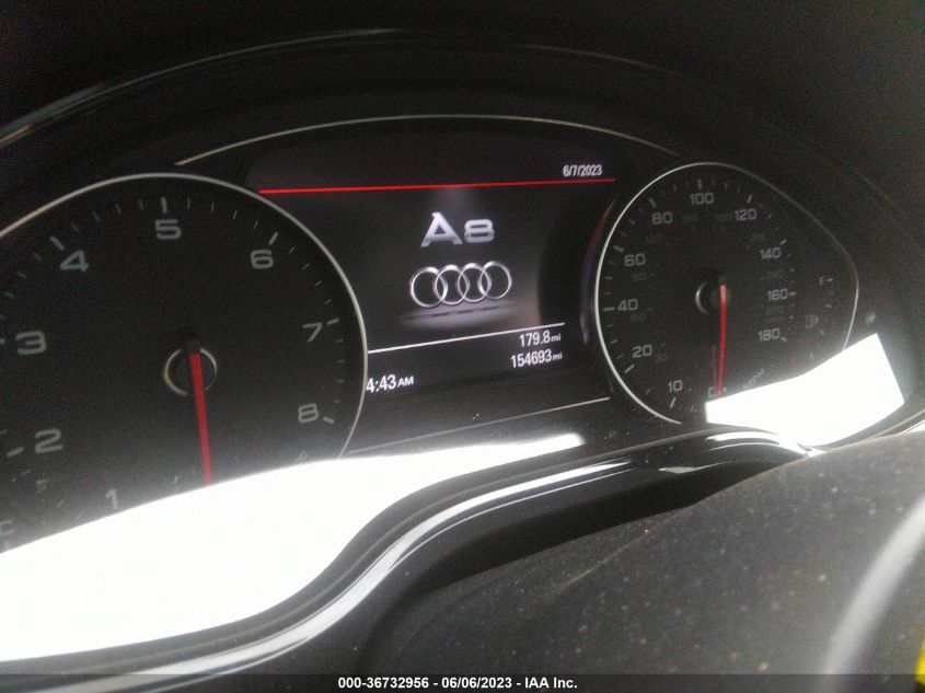2013 AUDI A8 L 3.0L - WAURGAFD7DN029116