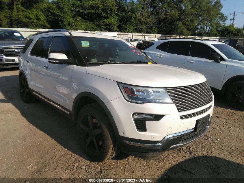 2018 FORD EXPLORER LIMITED - 1FM5K8F89JGA97831