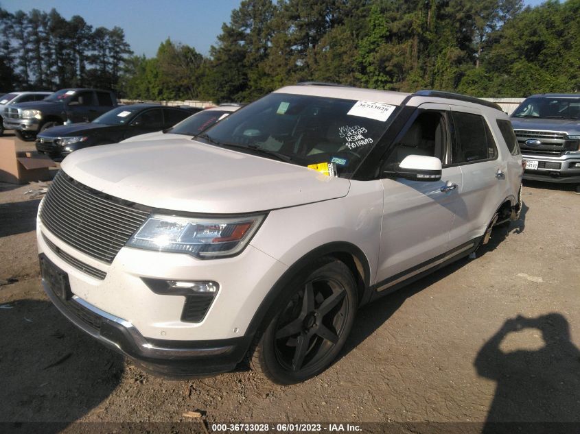 2018 FORD EXPLORER LIMITED - 1FM5K8F89JGA97831
