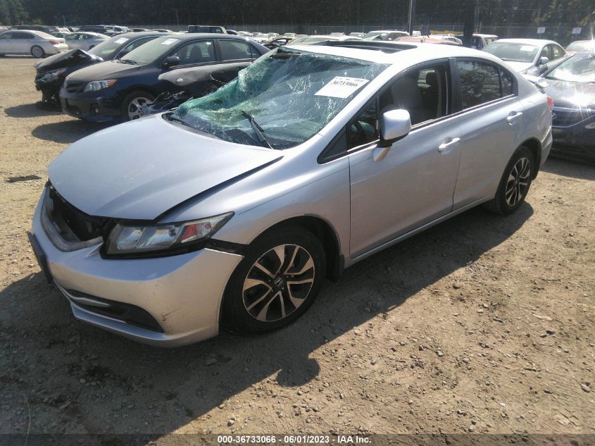 2013 HONDA CIVIC SDN EX - 2HGFB2F89DH553567