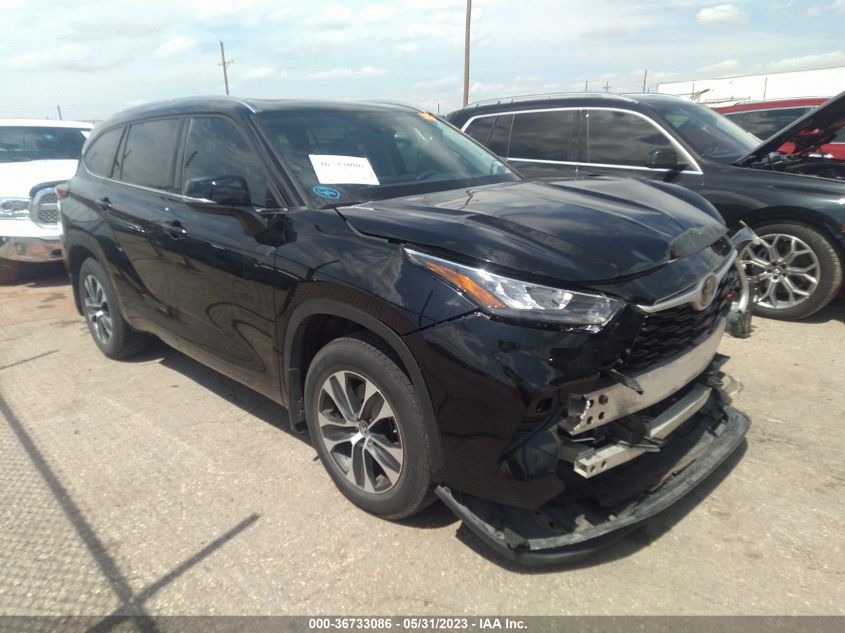 2020 TOYOTA HIGHLANDER XLE - 5TDGZRAH0LS022837