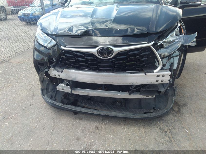 2020 TOYOTA HIGHLANDER XLE - 5TDGZRAH0LS022837