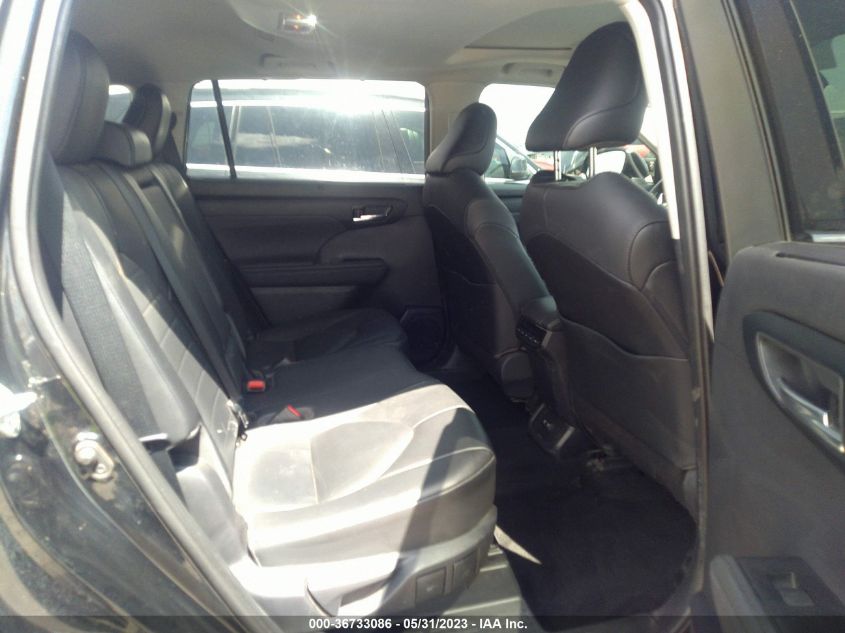 2020 TOYOTA HIGHLANDER XLE - 5TDGZRAH0LS022837