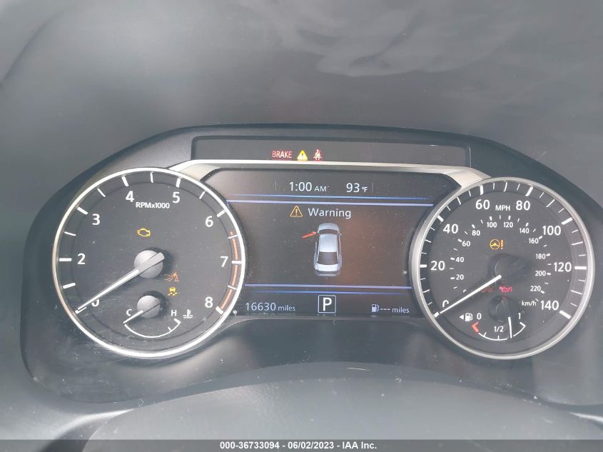 2022 NISSAN ALTIMA 2.5 SV - 1N4BL4DV0NN414456