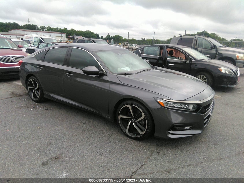 VIN 1HGCV1F3XKA109280 2019 HONDA ACCORD SEDAN SPORT 1.5T