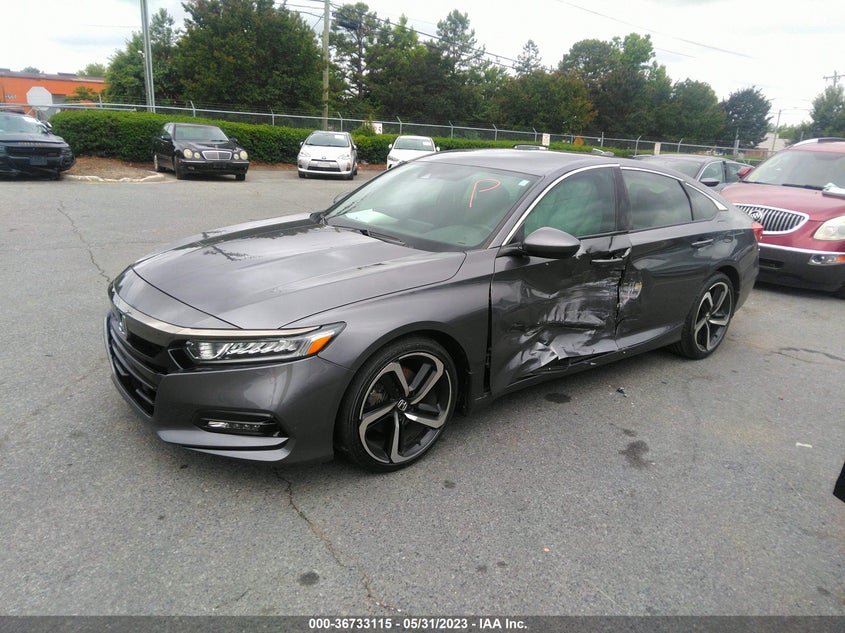 VIN 1HGCV1F3XKA109280 2019 HONDA ACCORD SEDAN SPORT 1.5T