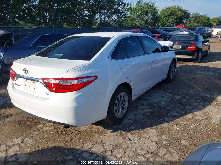2016 TOYOTA CAMRY XLE/SE/LE/XSE - 4T1BF1FK2GU152334