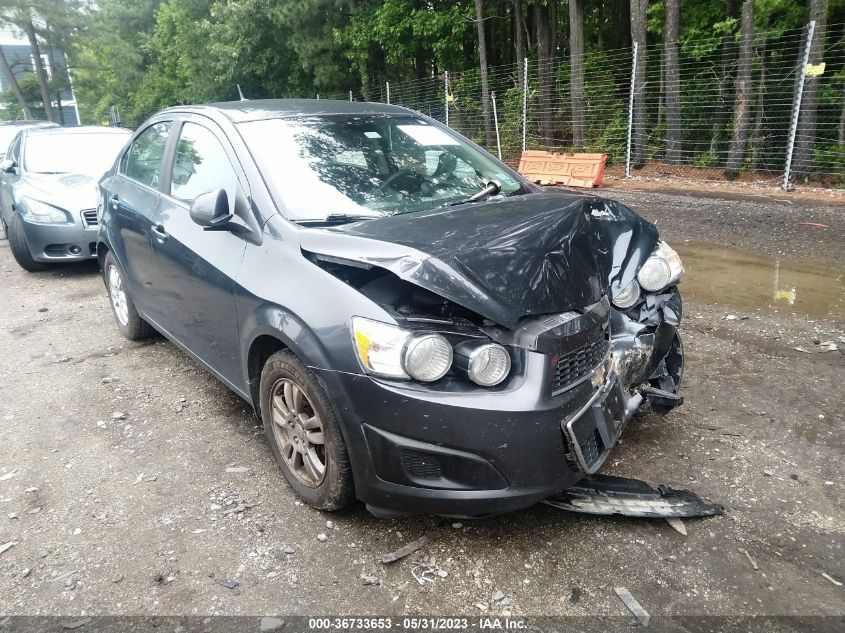 2013 CHEVROLET SONIC LT - 1G1JC5SB3D4144950