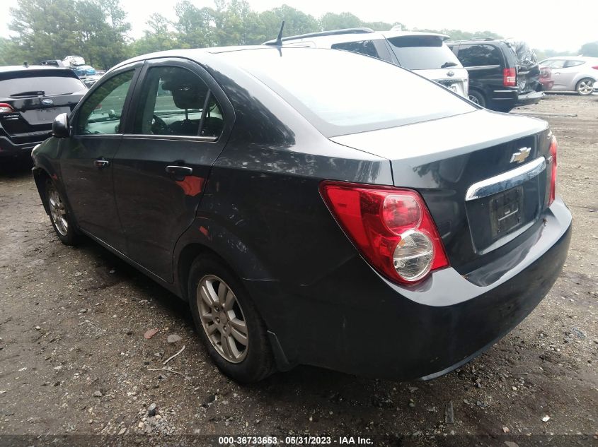 2013 CHEVROLET SONIC LT - 1G1JC5SB3D4144950