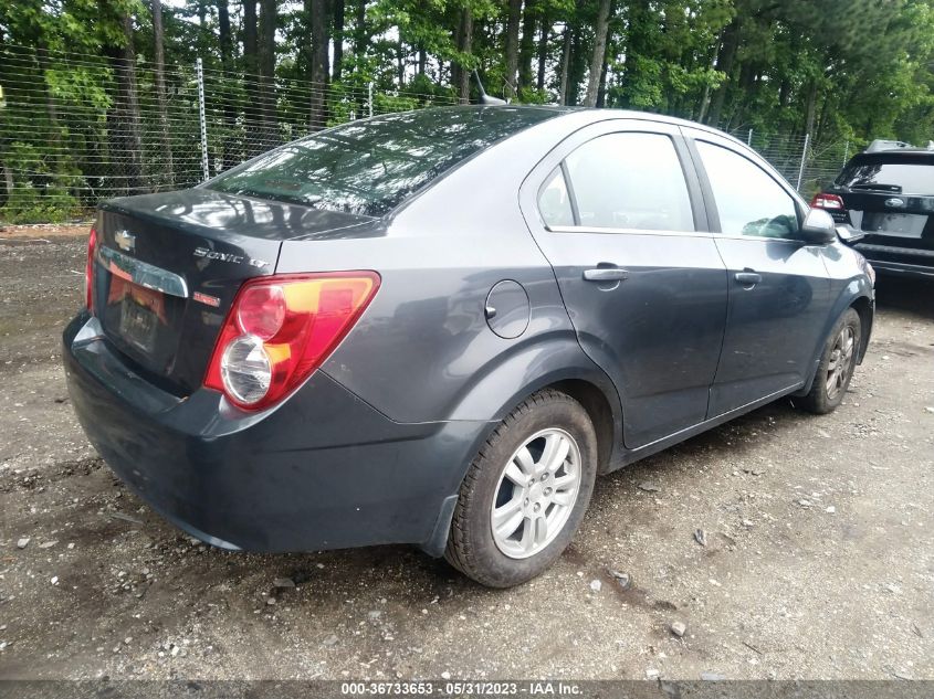 2013 CHEVROLET SONIC LT - 1G1JC5SB3D4144950