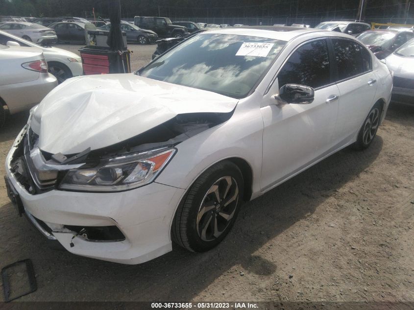 2017 HONDA ACCORD SEDAN EX - 1HGCR2F76HA031618