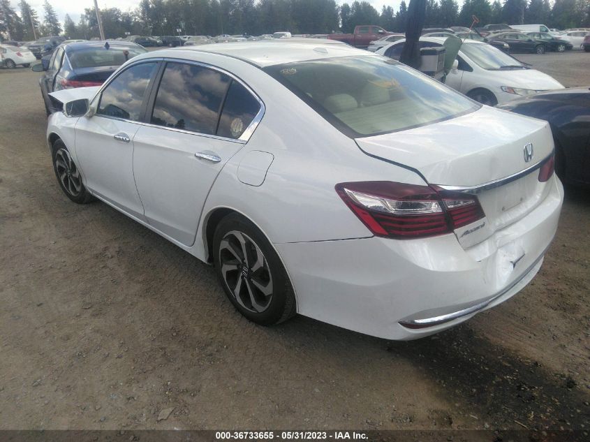 2017 HONDA ACCORD SEDAN EX - 1HGCR2F76HA031618