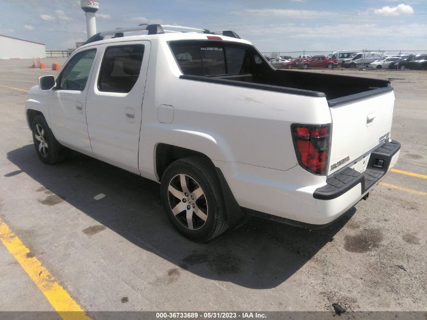 2014 HONDA RIDGELINE SE - 5FPYK1F64EB011663