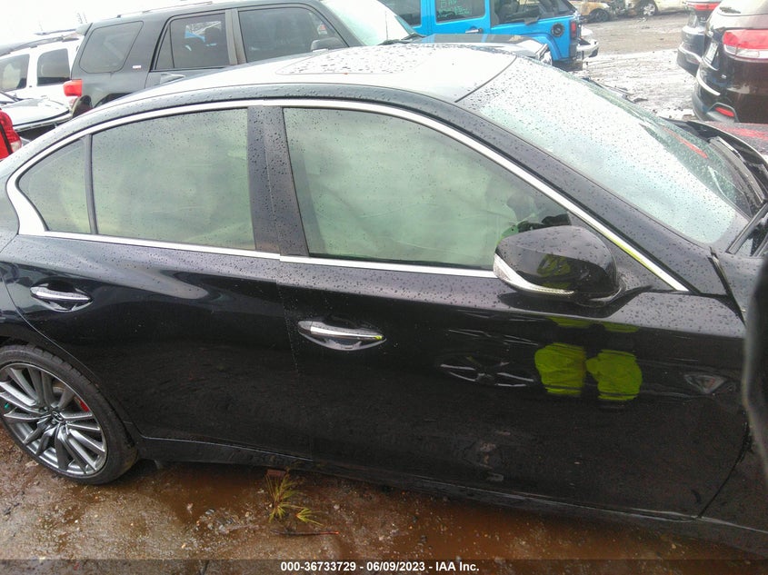 VIN JN1FV7AR0JM481284 2018 INFINITI Q50 RED SPORT 400