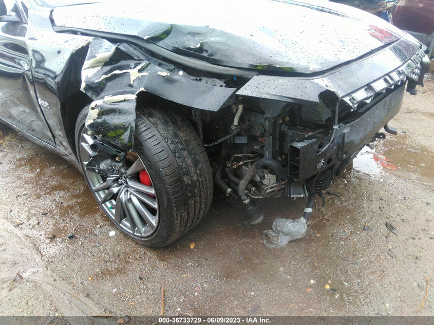 VIN JN1FV7AR0JM481284 2018 INFINITI Q50 RED SPORT 400