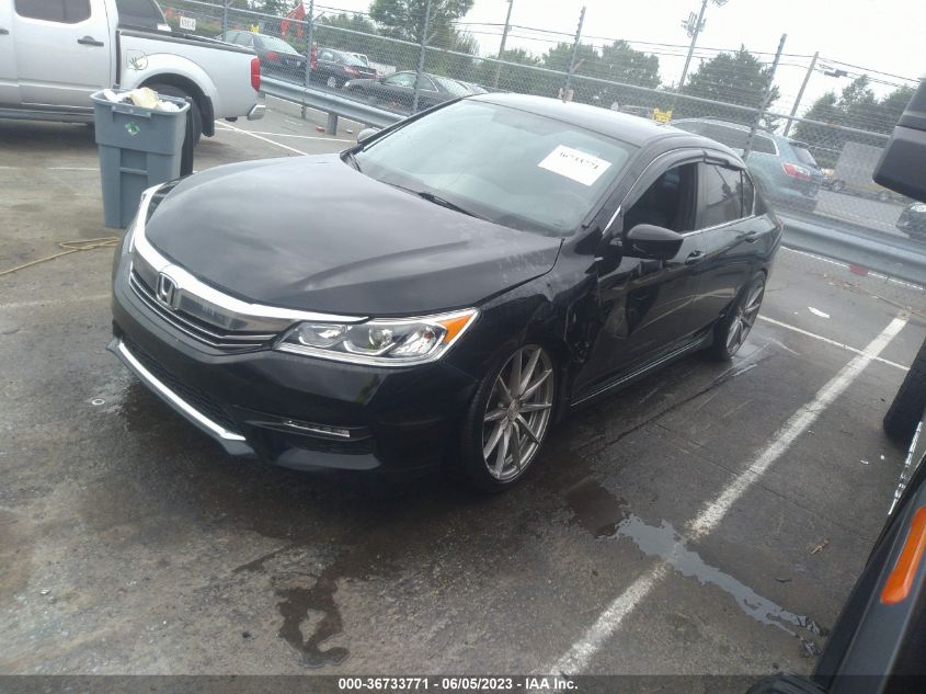 2016 HONDA ACCORD SEDAN SPORT - 1HGCR2F57GA166412