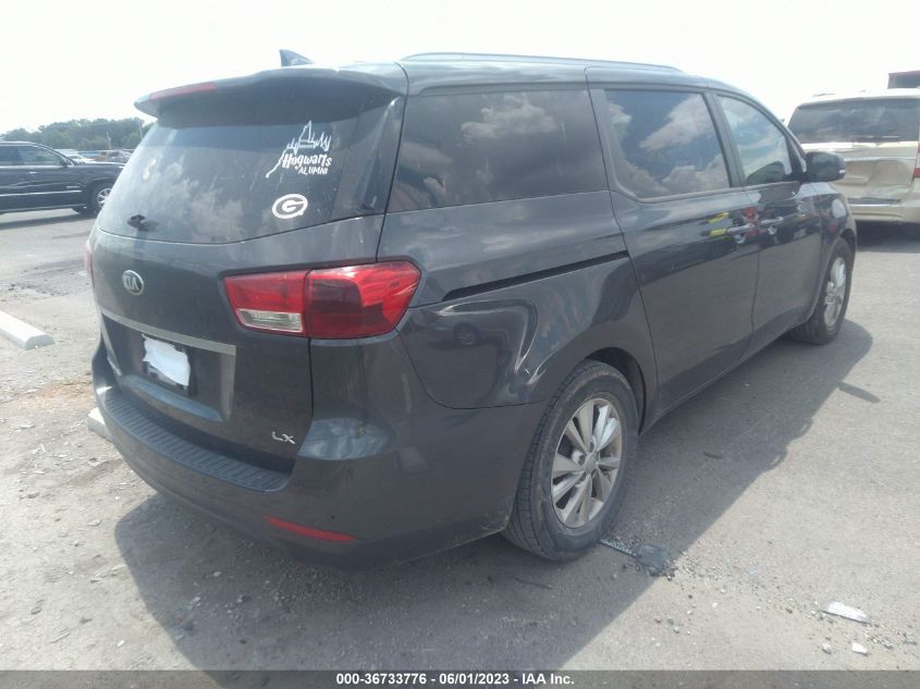 2016 KIA SEDONA LX - KNDMB5C10G6148329