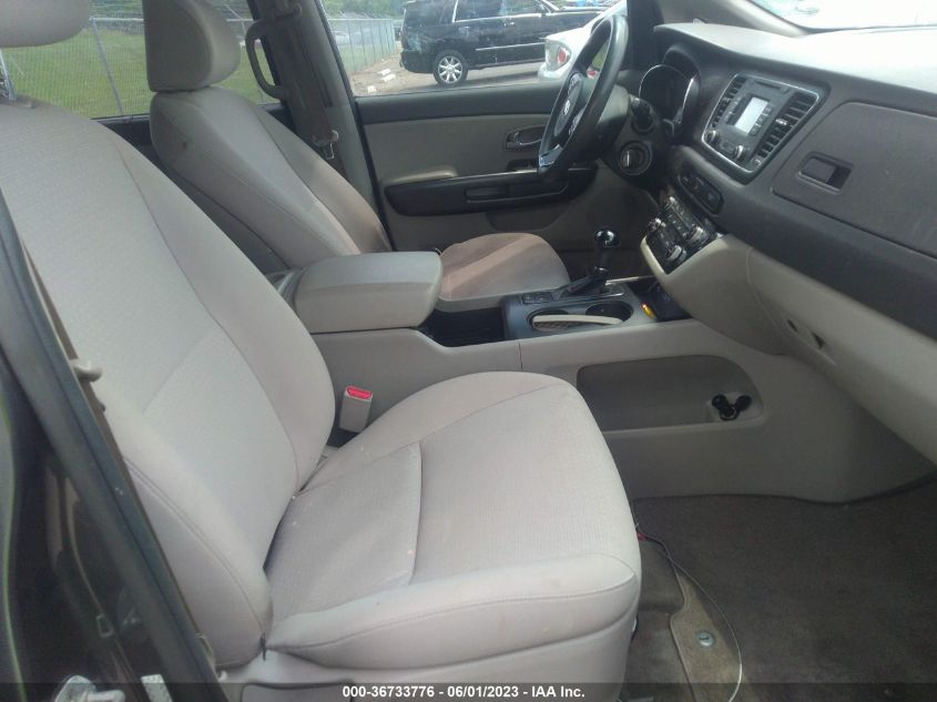 2016 KIA SEDONA LX - KNDMB5C10G6148329