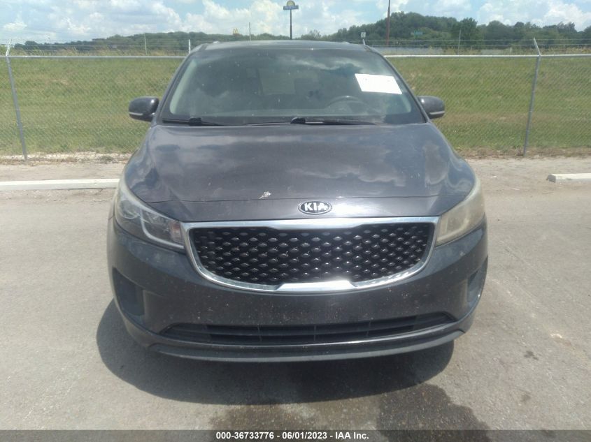 2016 KIA SEDONA LX - KNDMB5C10G6148329
