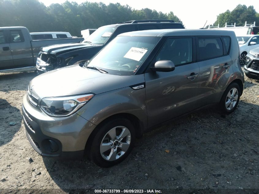 2019 KIA SOUL BASE - KNDJN2A28K7687627