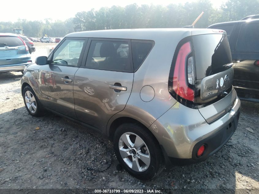 2019 KIA SOUL BASE - KNDJN2A28K7687627