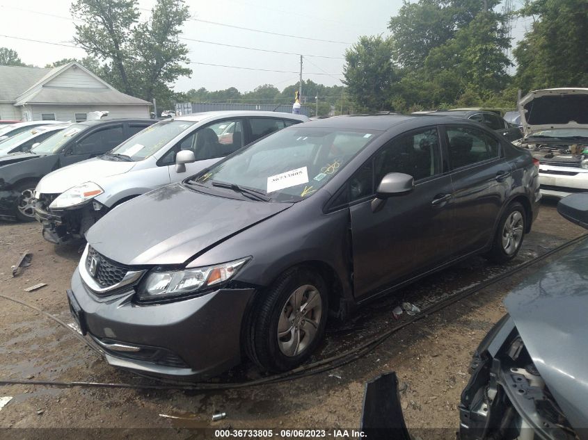 2013 HONDA CIVIC SDN LX - 19XFB2F5XDE004055