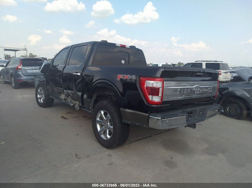 2022 FORD F-150 XL/XLT/LARIAT - 1FTFW1ED1NFA67706