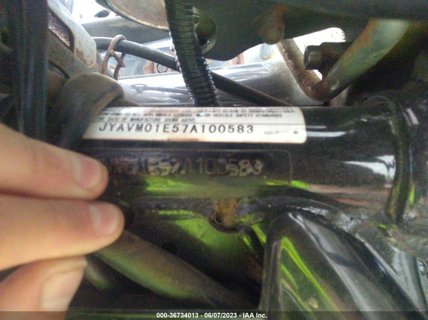 2007 YAMAHA XVS650 - JYAVM01E57A100583
