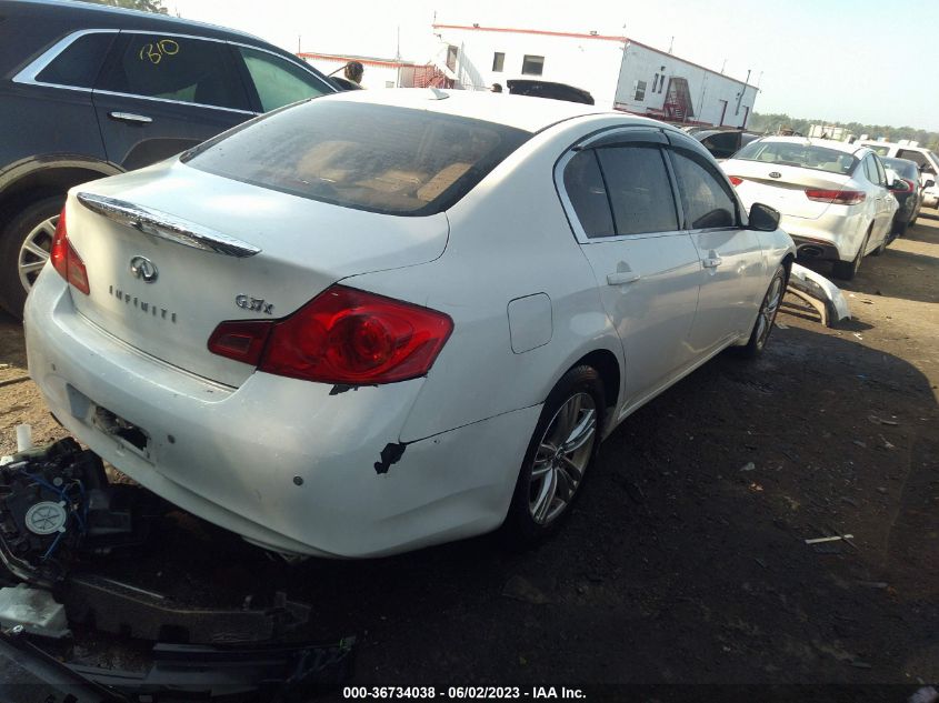 2013 INFINITI G37 SEDAN X JN1CV6AR7DM767117