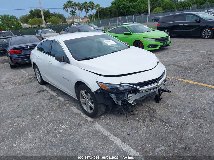 VIN 1G1ZB5ST1KF226966 2019 CHEVROLET MALIBU LS