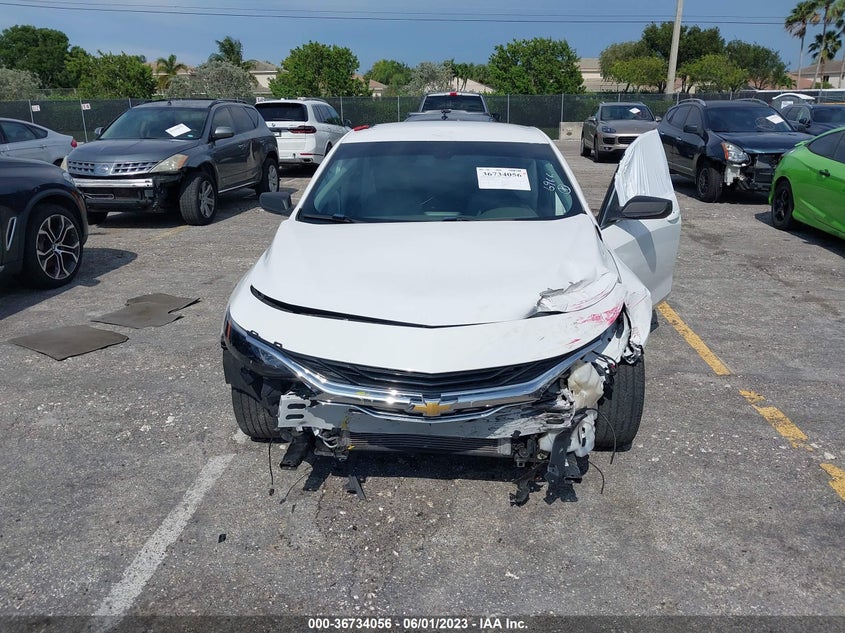 VIN 1G1ZB5ST1KF226966 2019 CHEVROLET MALIBU LS