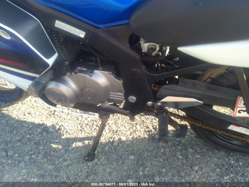 2009 SUZUKI GS500 - VTTGM51A992102080