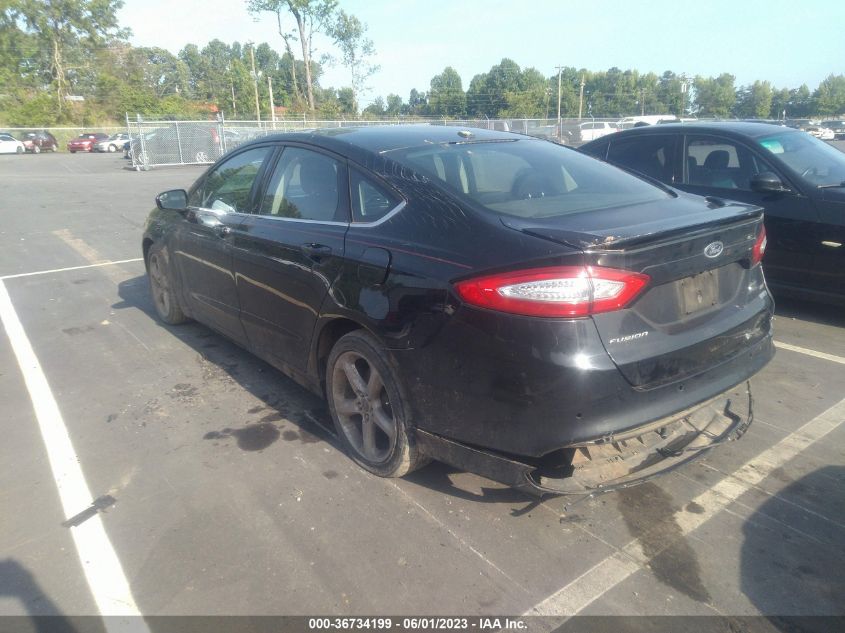 2016 FORD FUSION SE - 3FA6P0T93GR267021